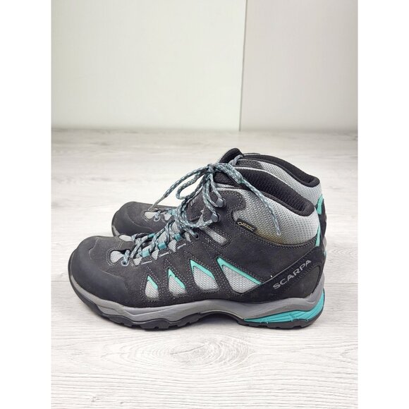Scarpa Moraine Mid GTX Hiking Shoes. Men's size 7.5 / Ladies size 8.5 - Picture 3 of 7